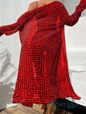 Conjunto de Biquíni Estampado com Amarração Frontal Conjunto de Biquíni Estampado com Amarração Frontal