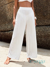 Saída de Praia Calça Pantalona com Tecido Leve Saída de Praia Calça Pantalona com Tecido Leve